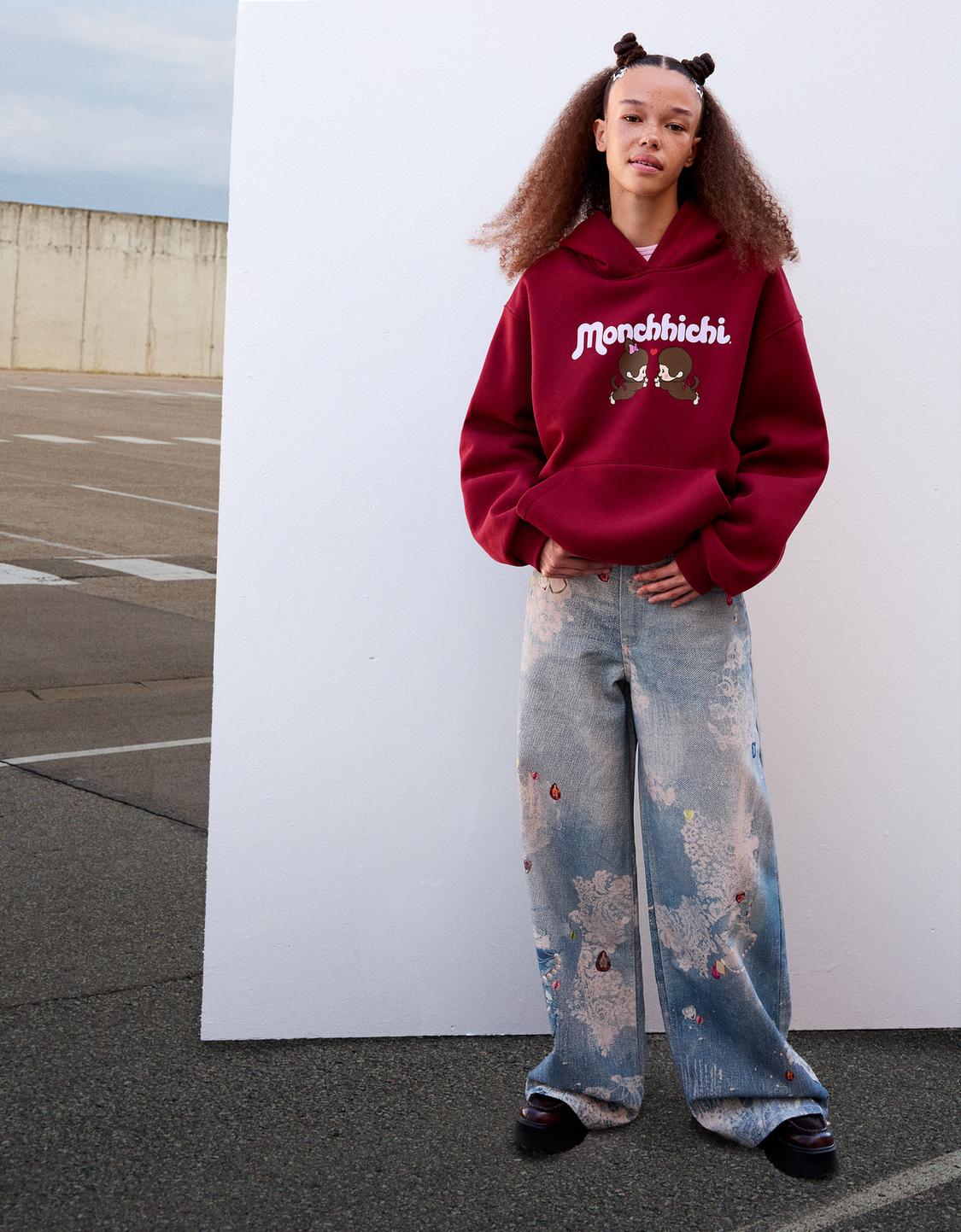 Monchhichi hoodie