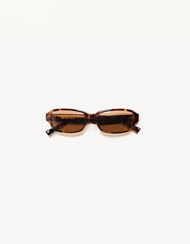 Rectangular retro sunglasses