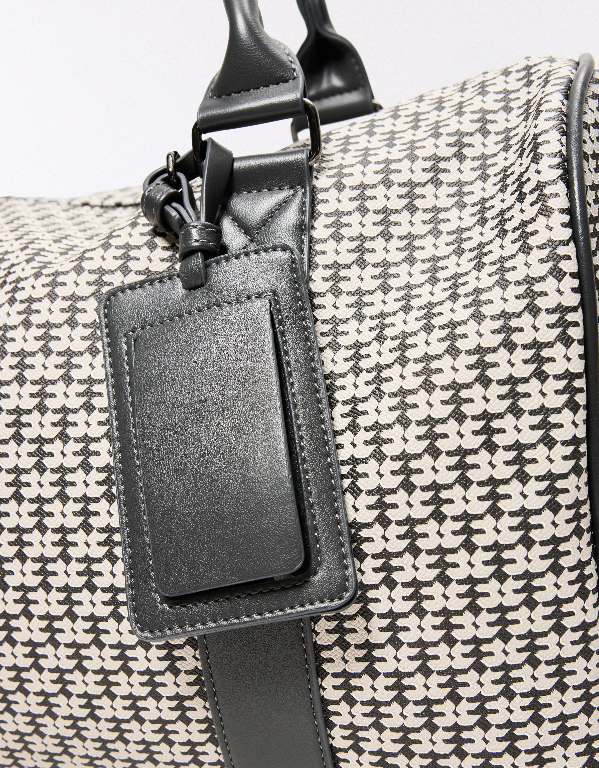 Monogram travel bag — Mixed gray