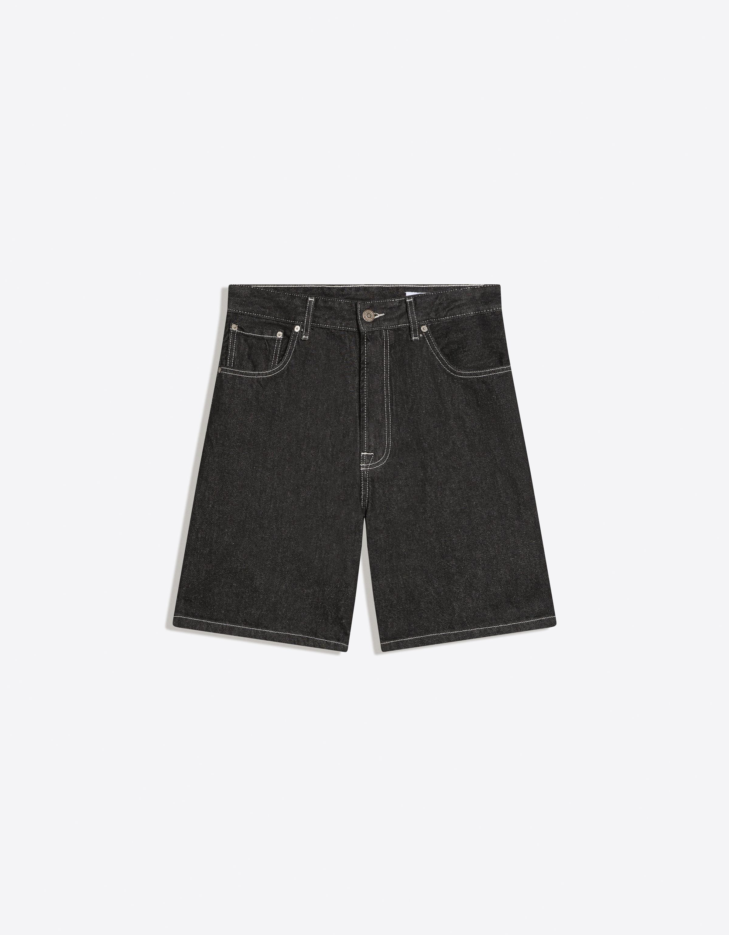 Denim bermuda - Görsel 2