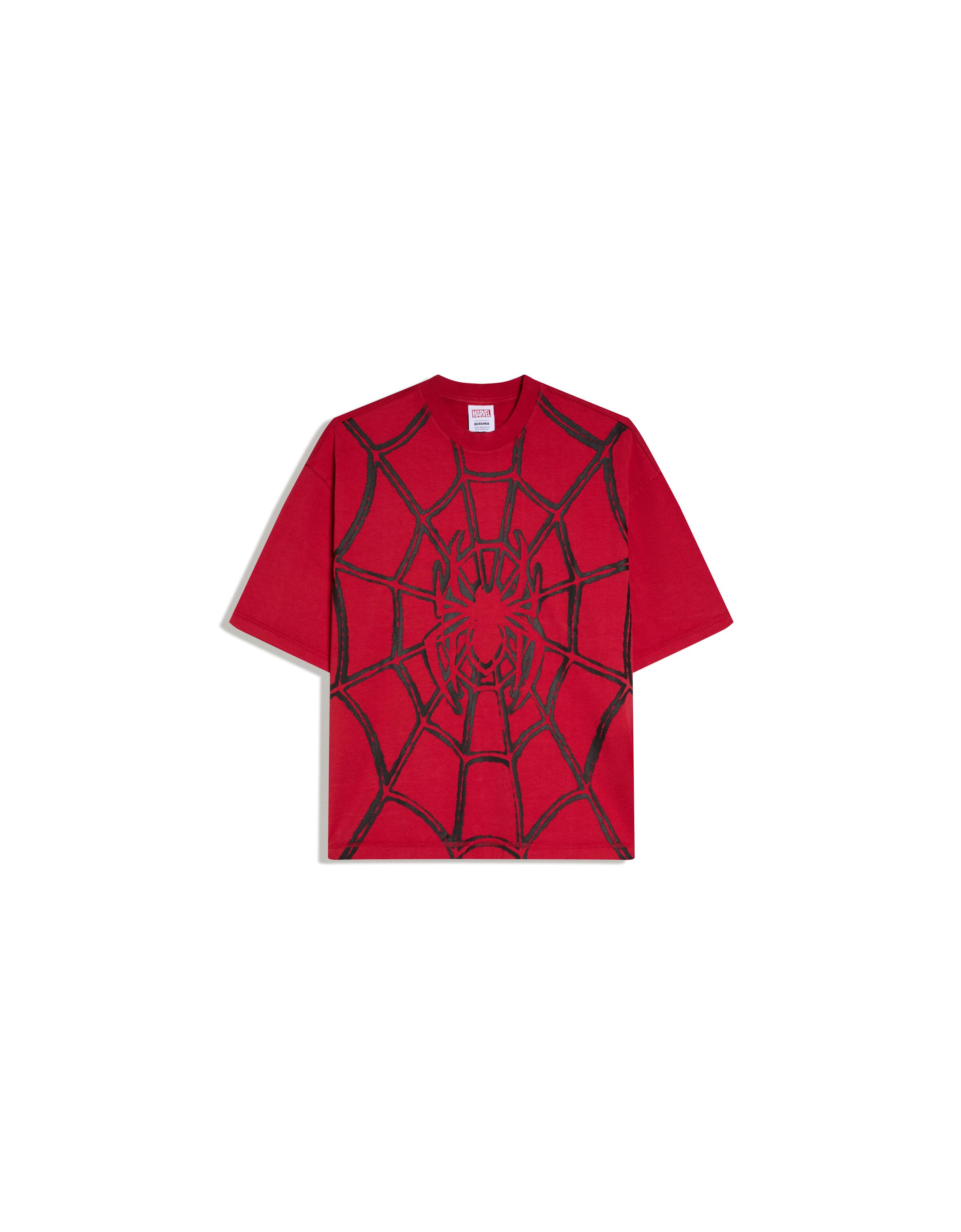SPIDER-MAN boxy fit T-shirt — Red