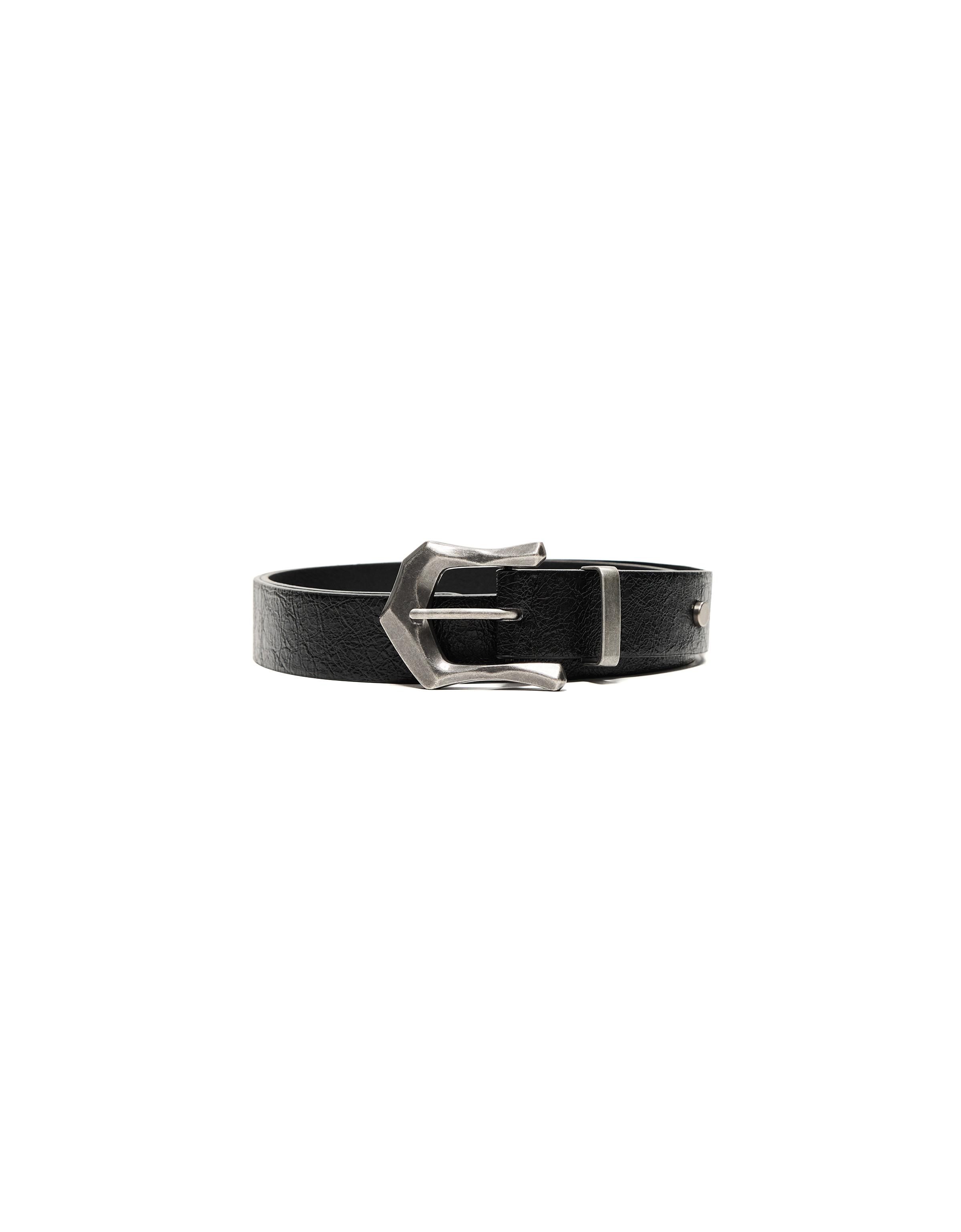 Buckle belt — Black
