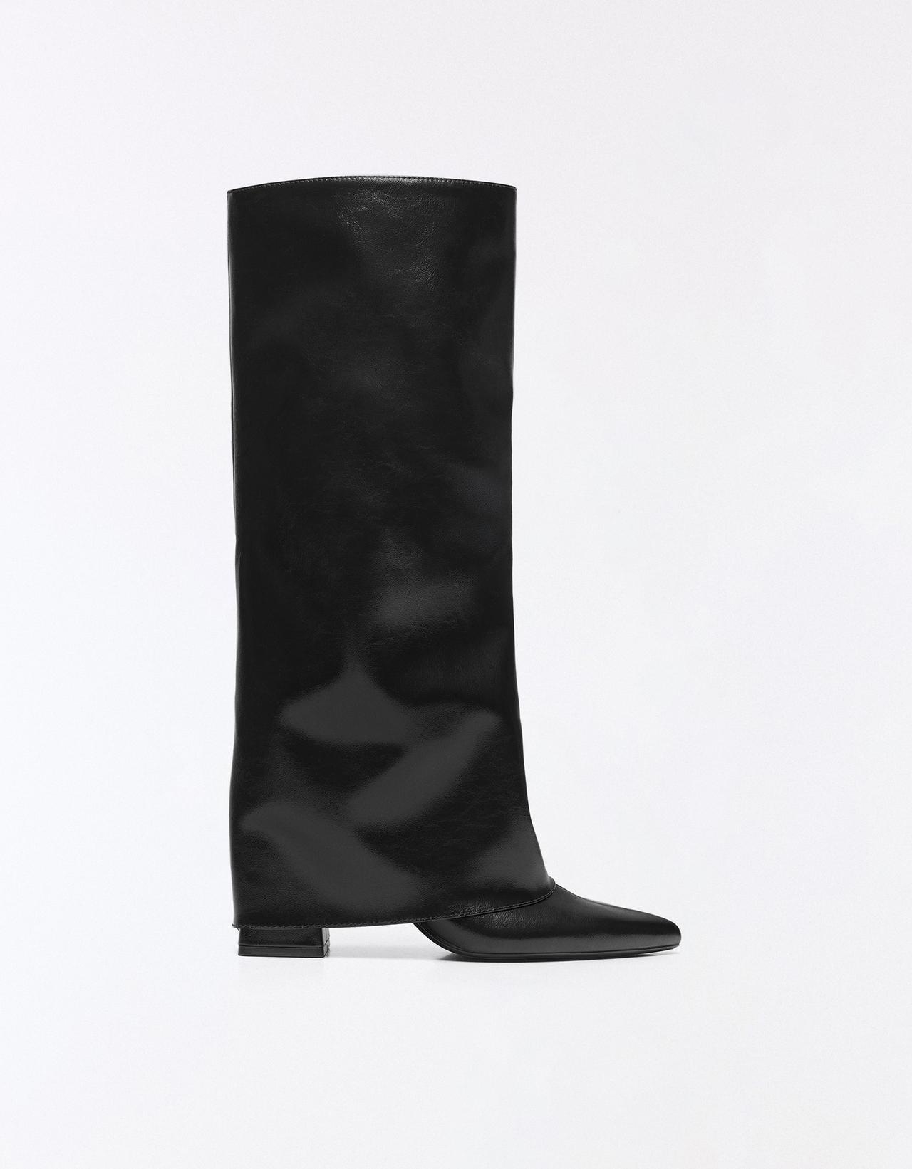 Trouser boots — BLACK