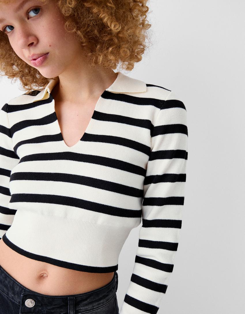 سويتر بياقة بولو-أسود-2