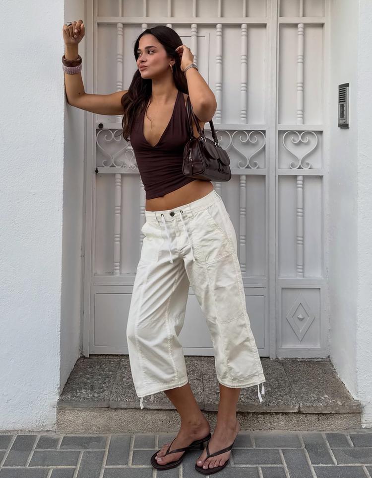 Capris — Off white
