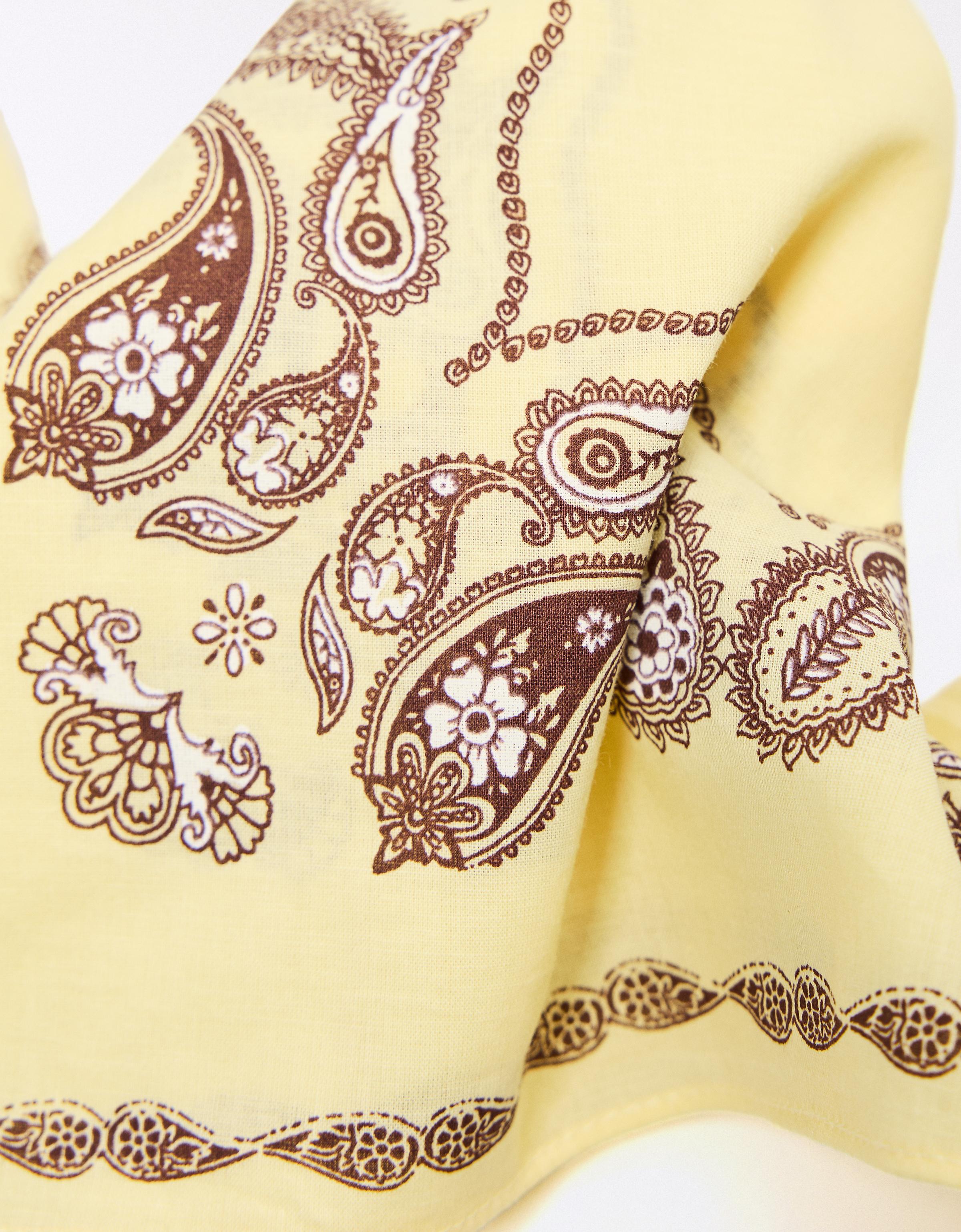 Paisley desenli bandana - Görsel 6