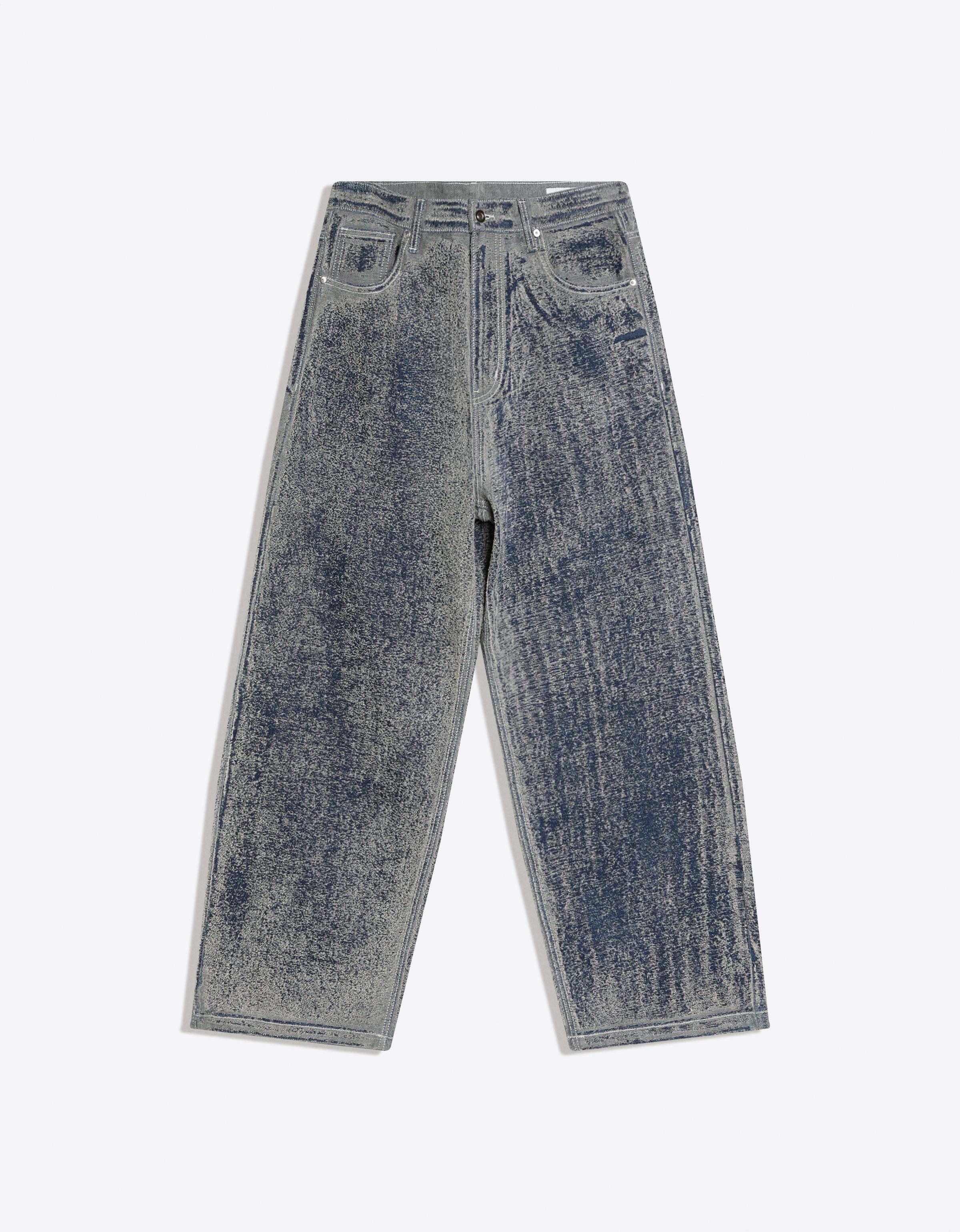 Textured baggy jeans - Men | Bershka