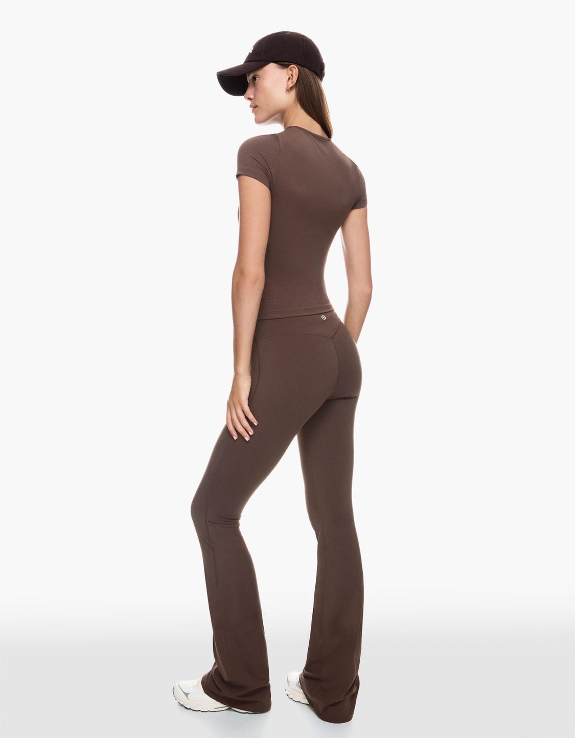 T-shirt and flared trousers set