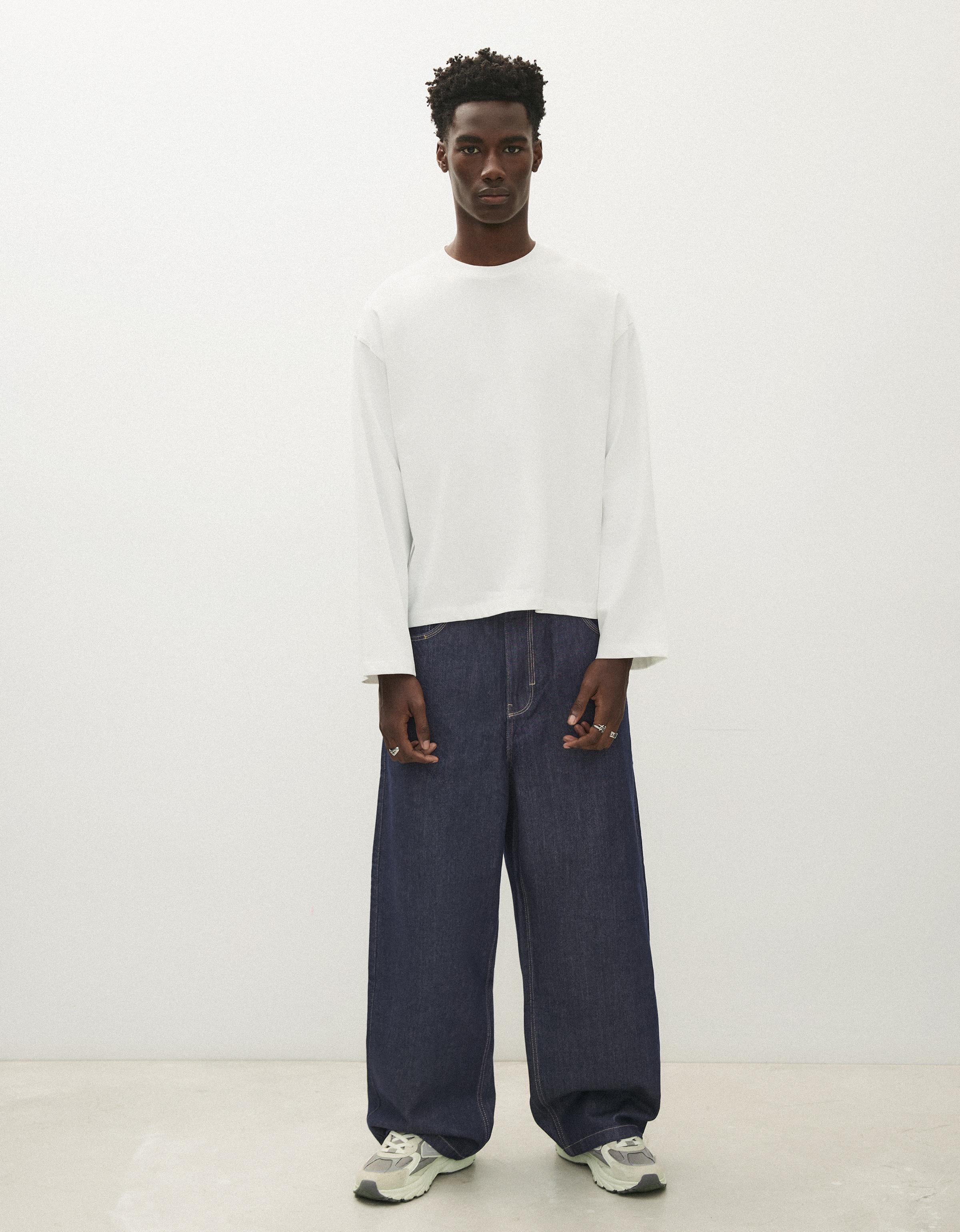 Super baggy jeans — Navy