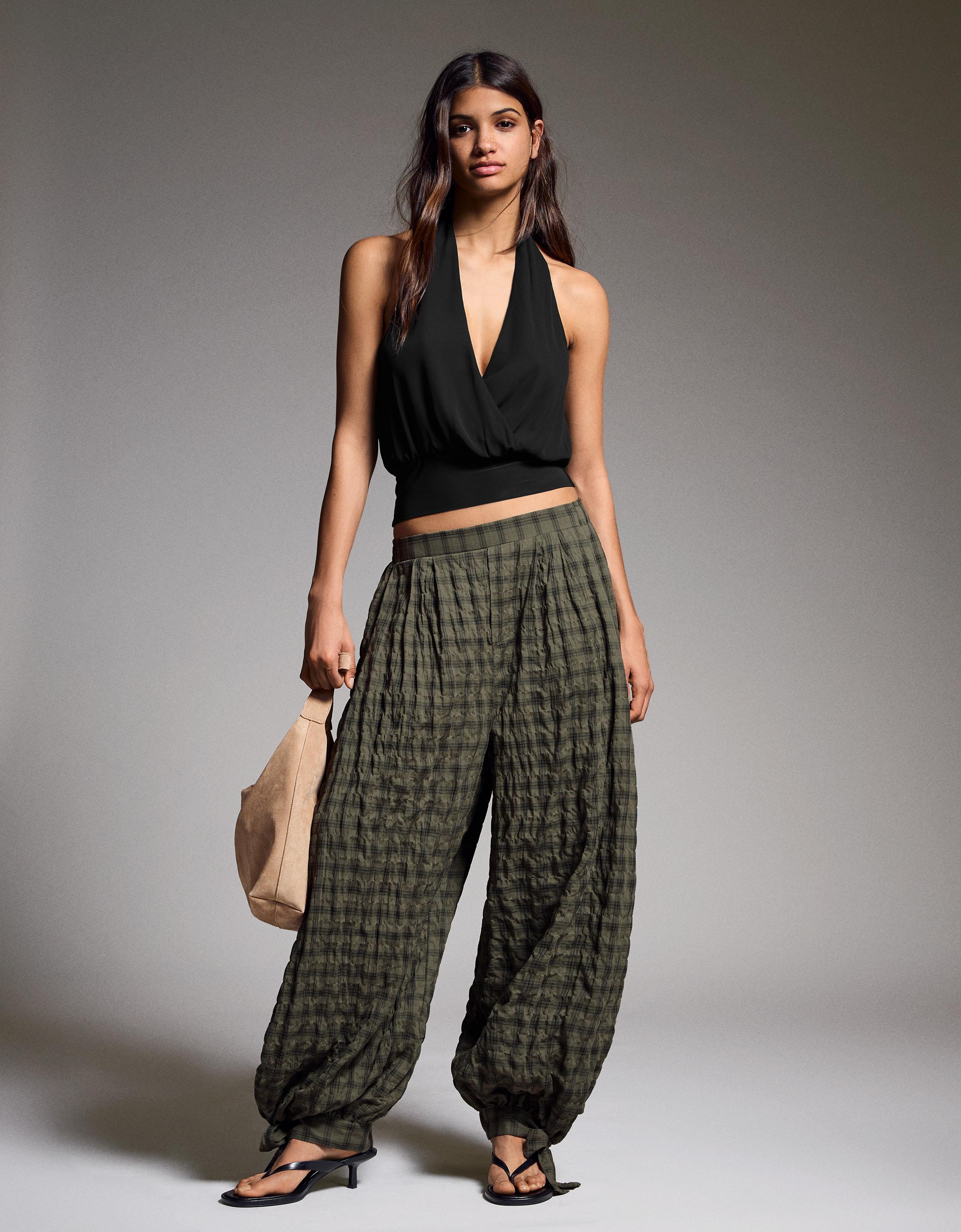 Stoperli bloomer pantolon - Görsel 16