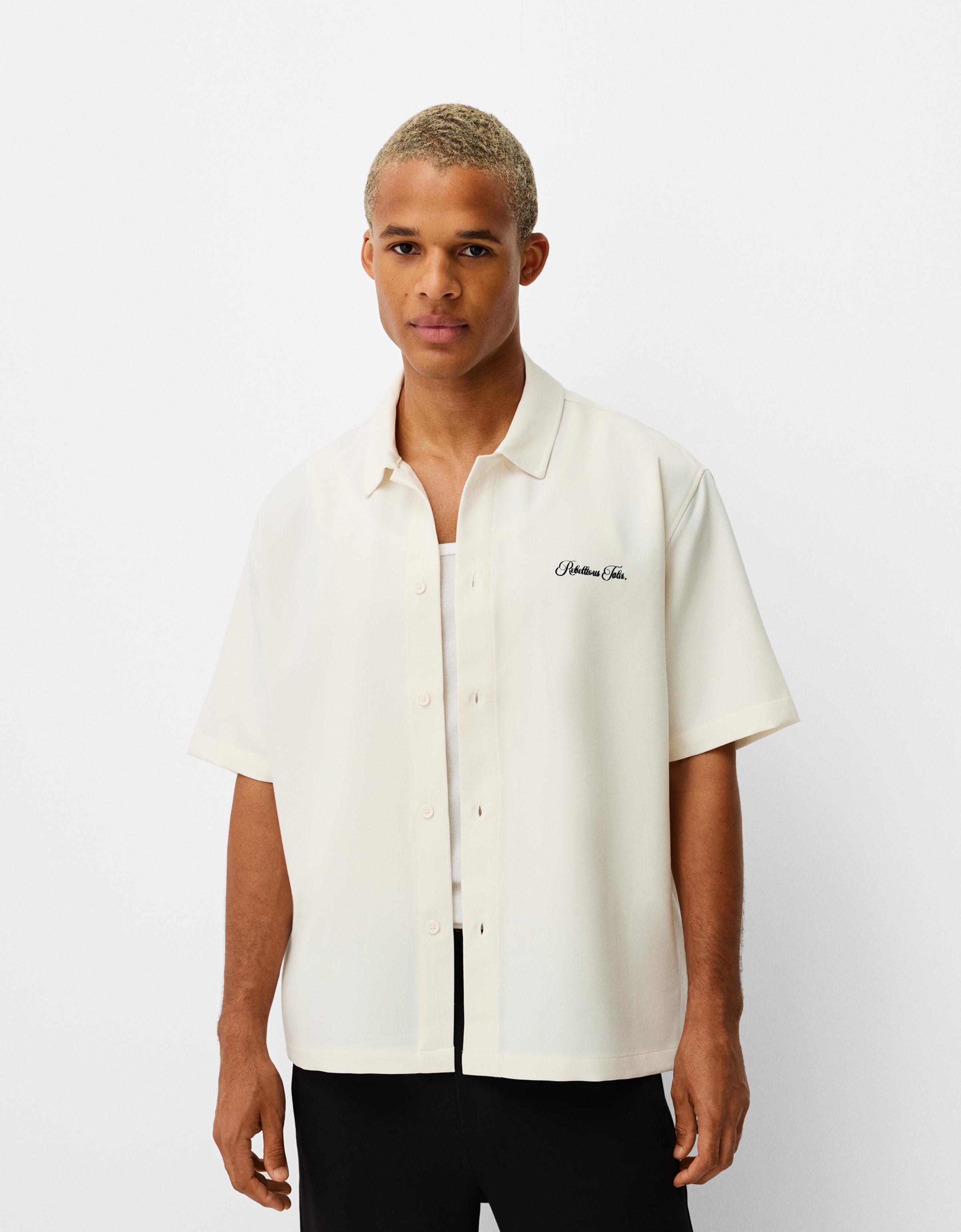 Camisas de hombre en bershka online