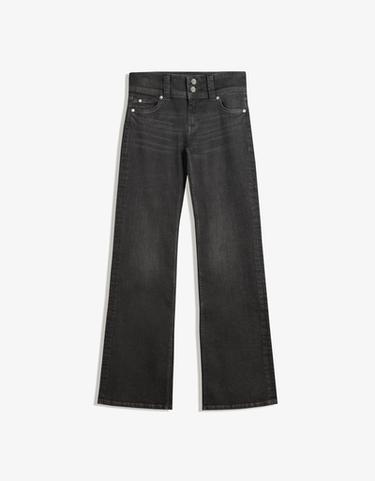 Low-rise boot-cut jeans — Black 5