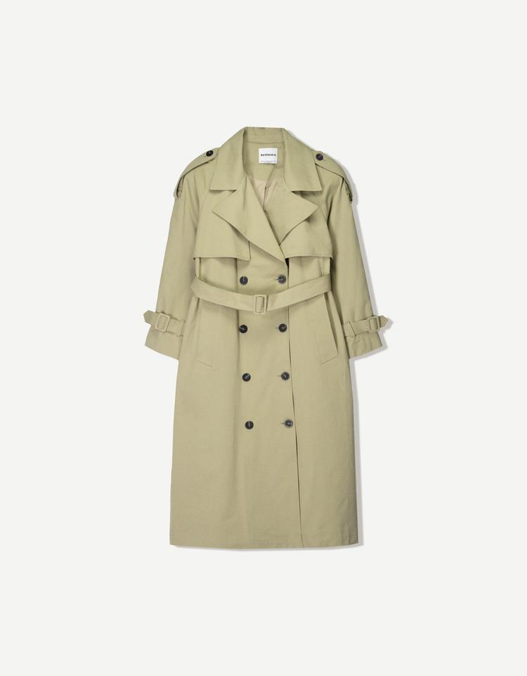 Oversize trench coat