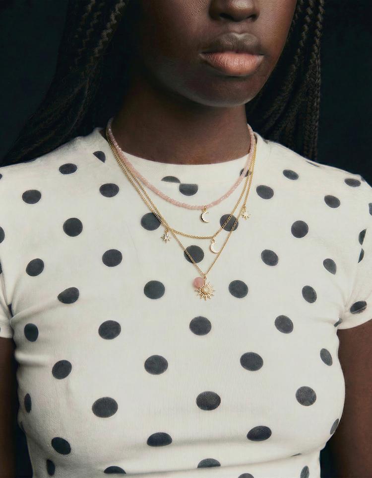 3’lü boncuk kolye seti