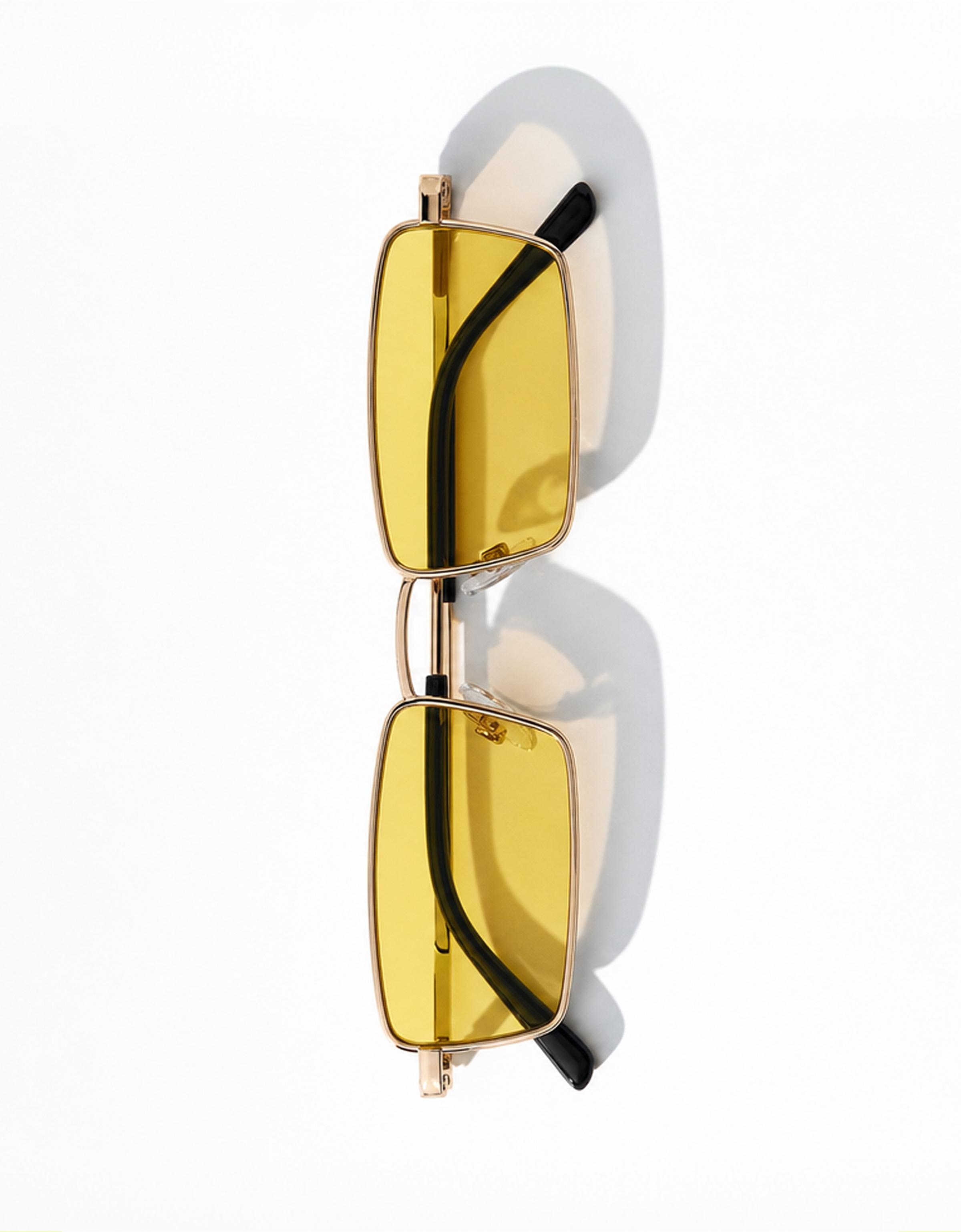 Rectangular sunglasses — Green