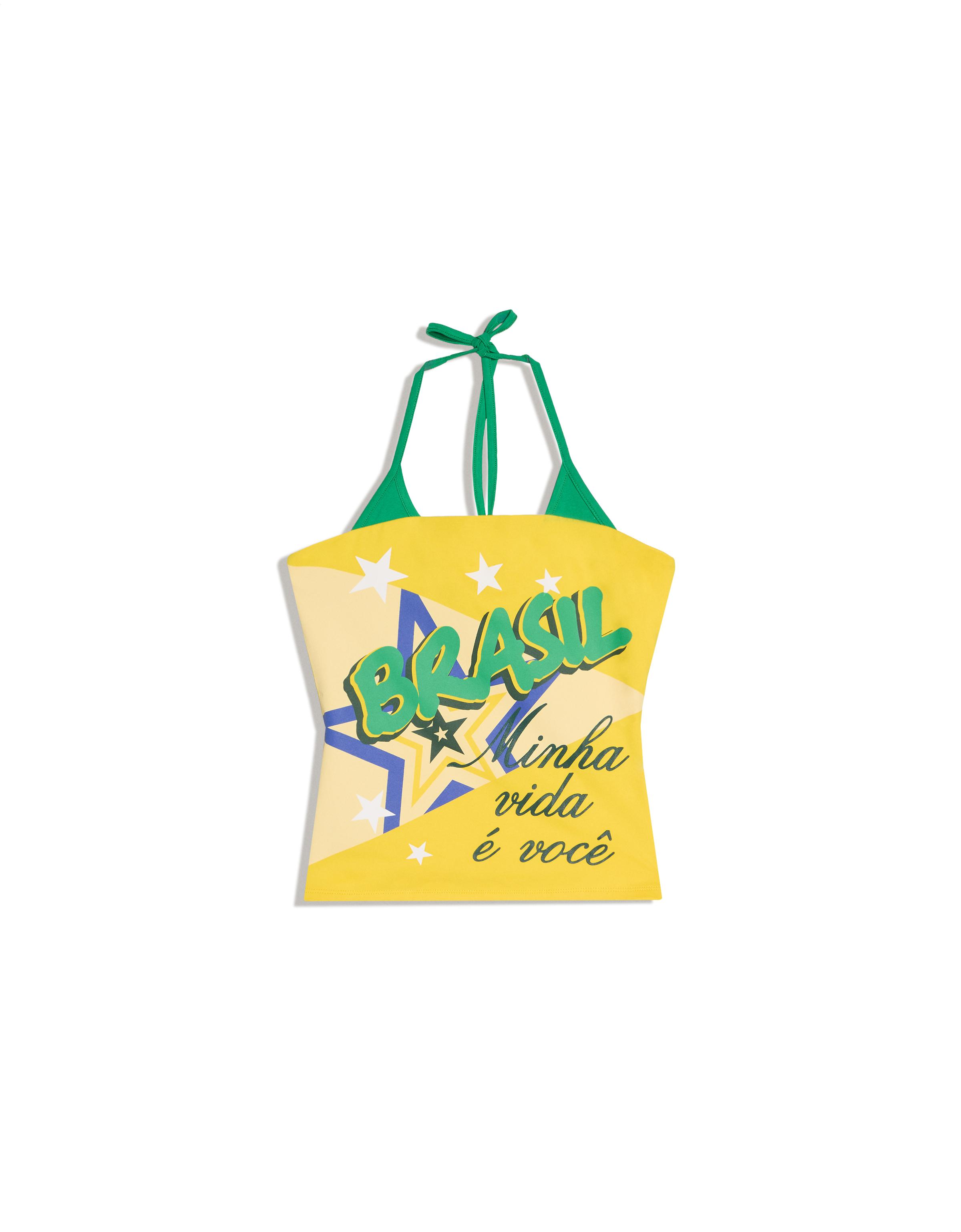 Brazil FIFA WORLD CUP™ halter top — Yellow
