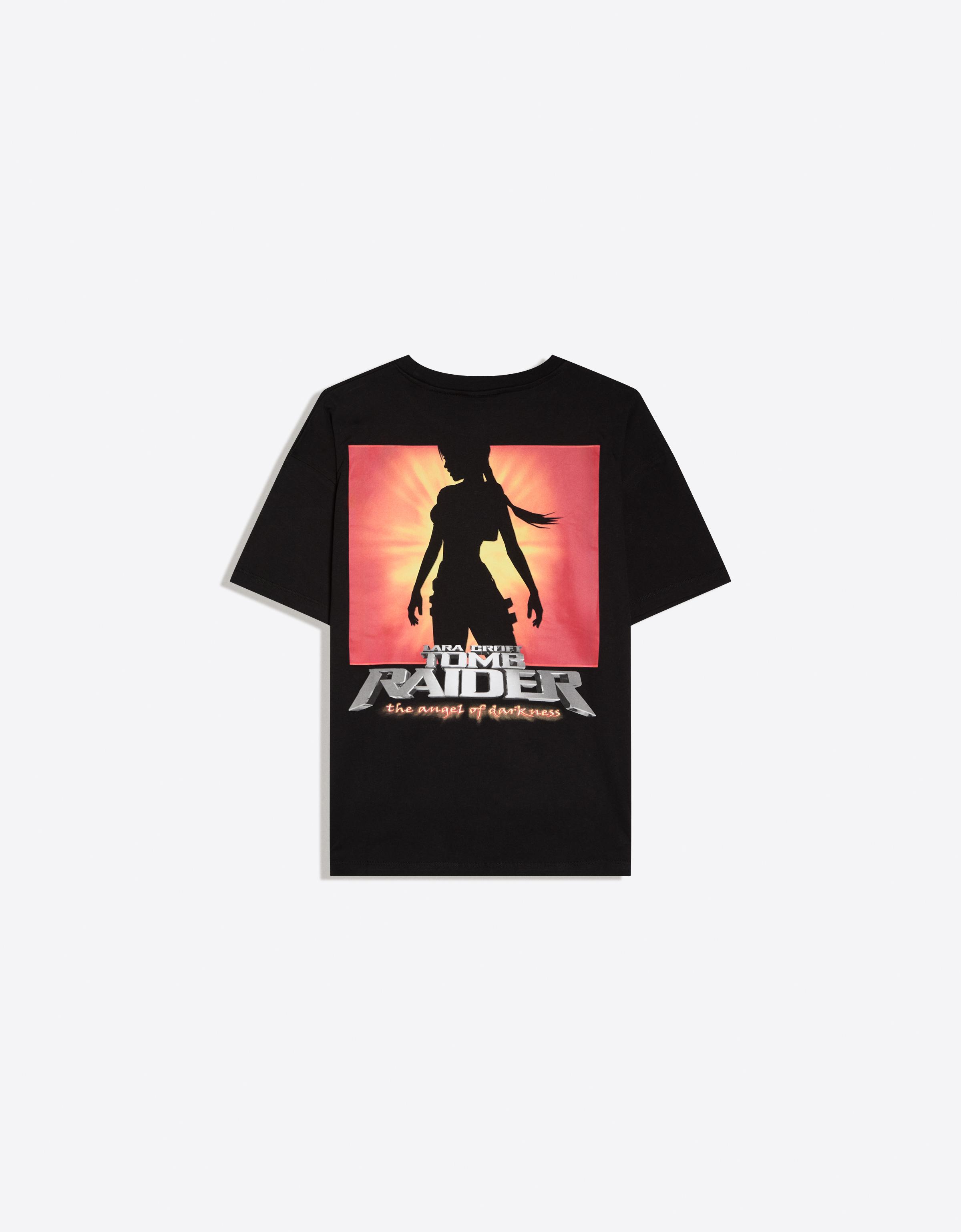 Oversize Tomb Raider print T-shirt