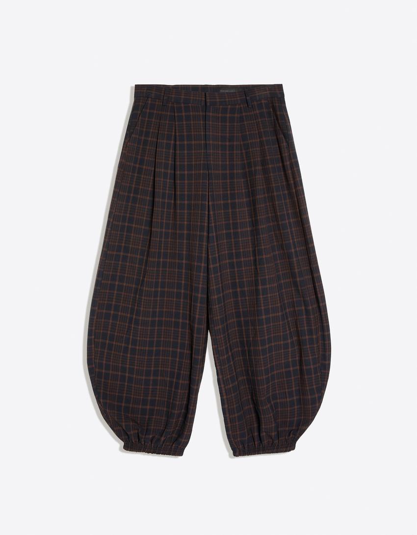 Pantalon bouffant-Marine