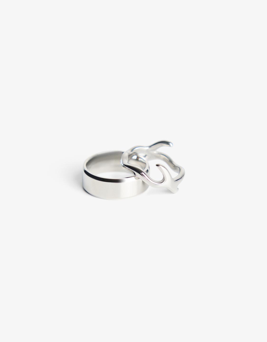 Pack of 2 out of core rings