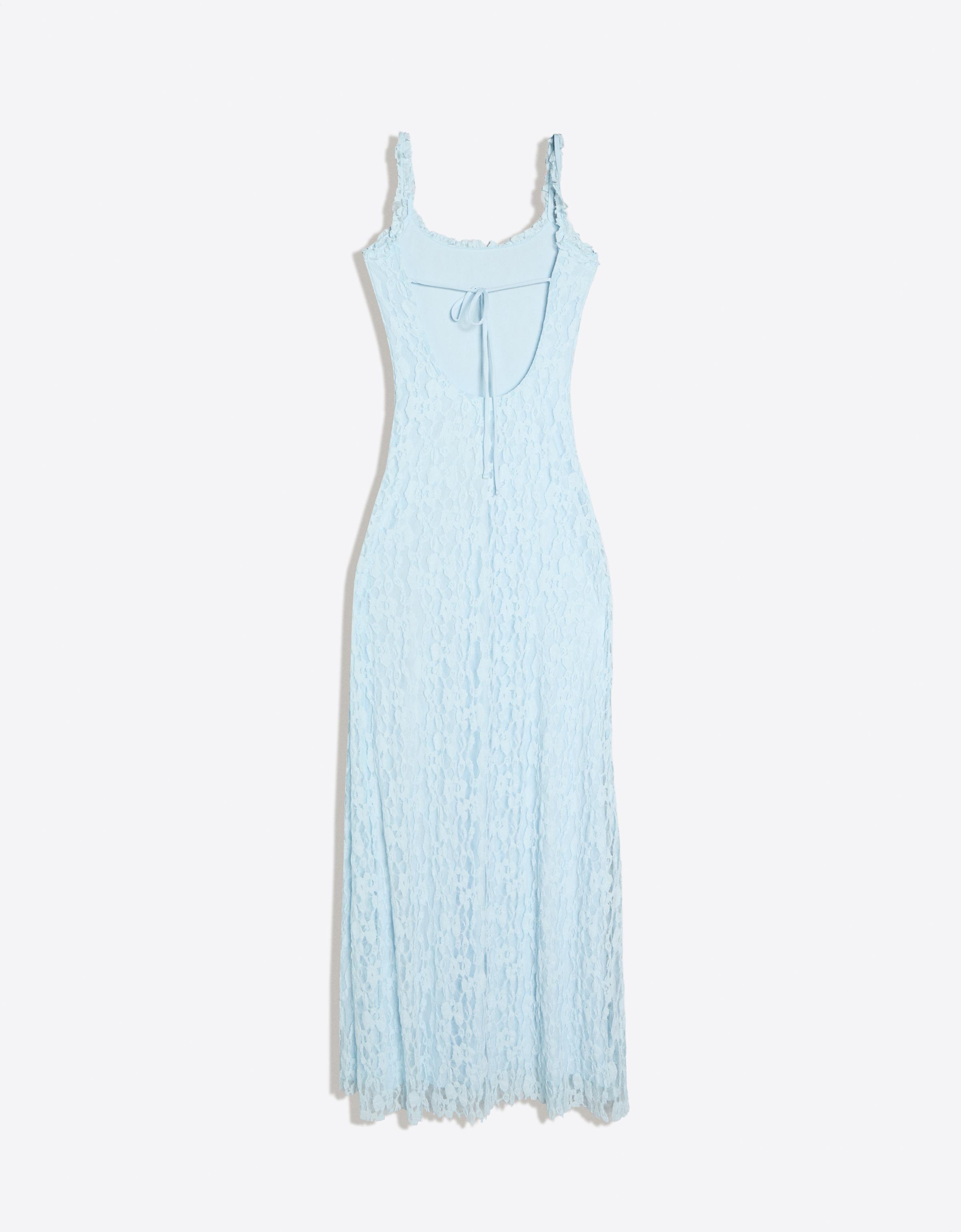Lace midi dress