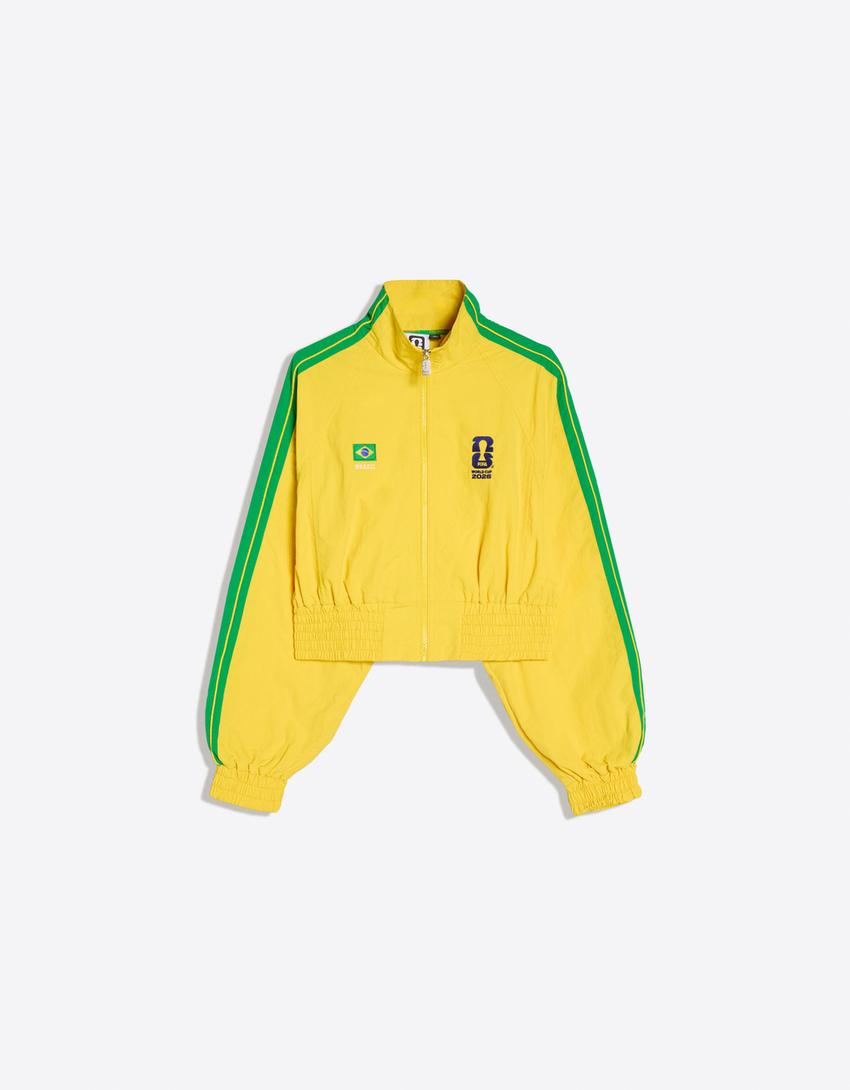 Brazil FIFA WORLD CUP™ nylon jacket-Yellow