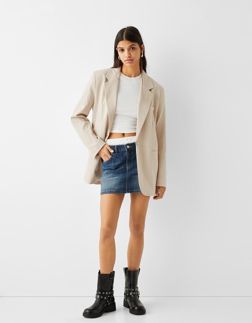 بليزر أساسي بقصّة عادية-بيج-3