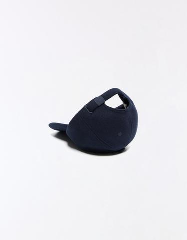 Felt-effect patch cap — Navy 2