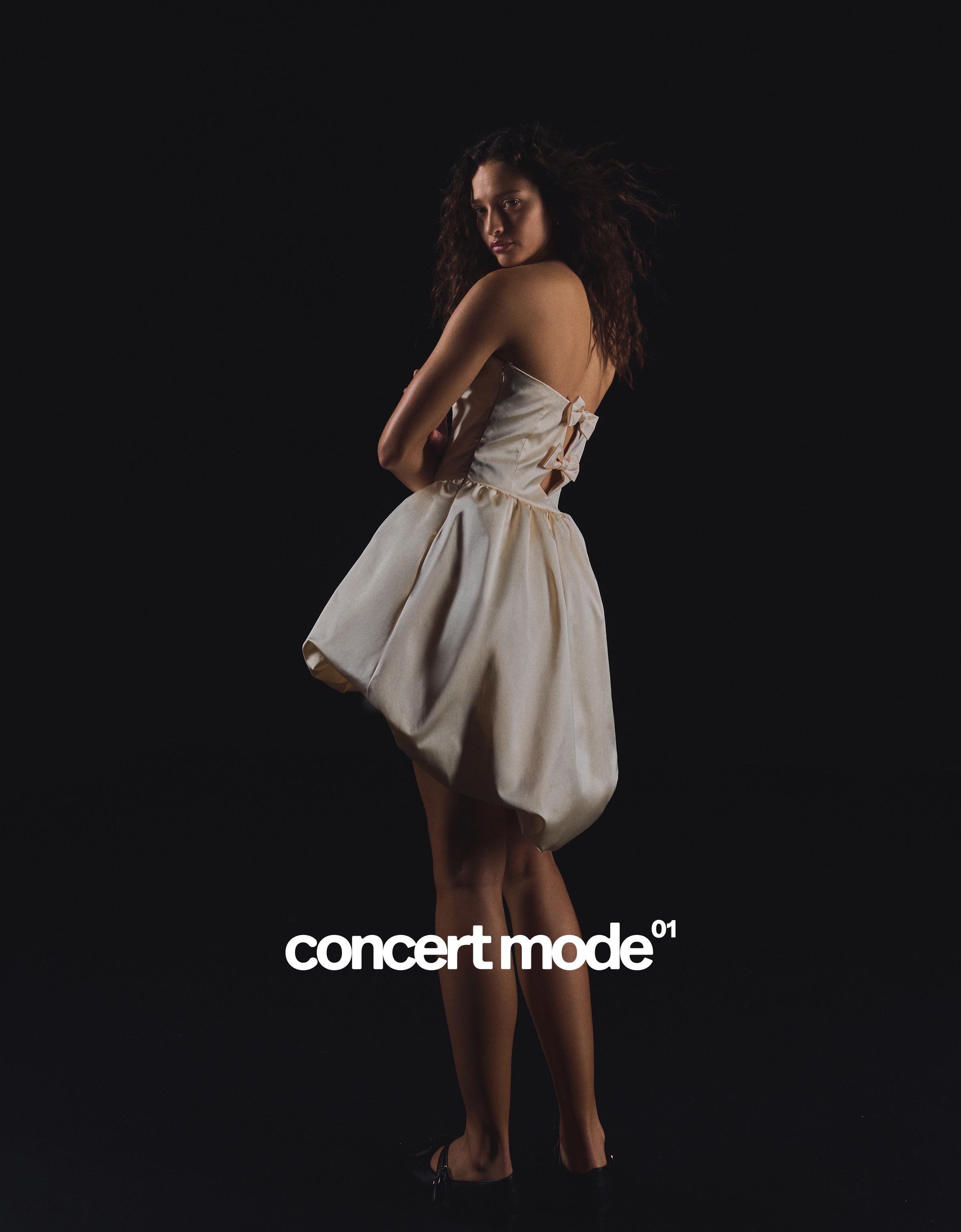 Saten büstiyer elbise - Görsel 28