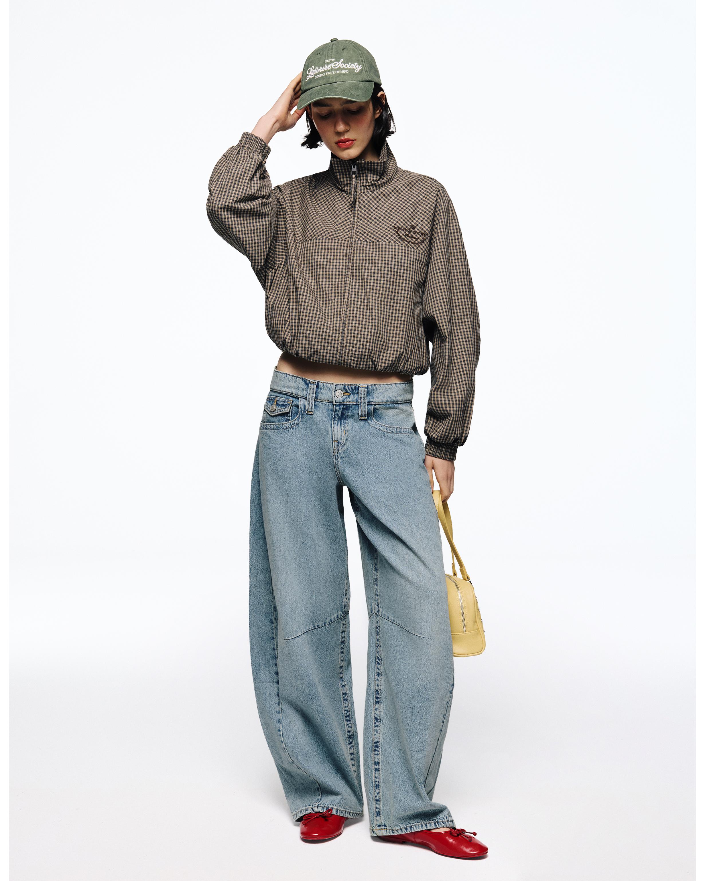 Slouchy düşük bel jean - Görsel 55