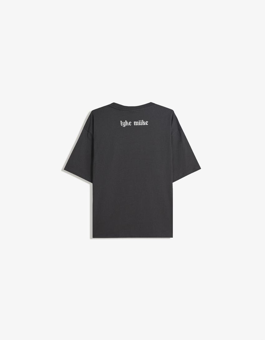 Mike Towers short sleeve T-shirt-Grey