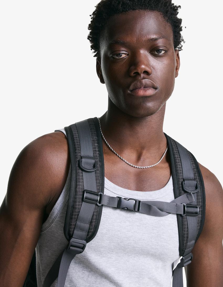 Sports backpack-Black