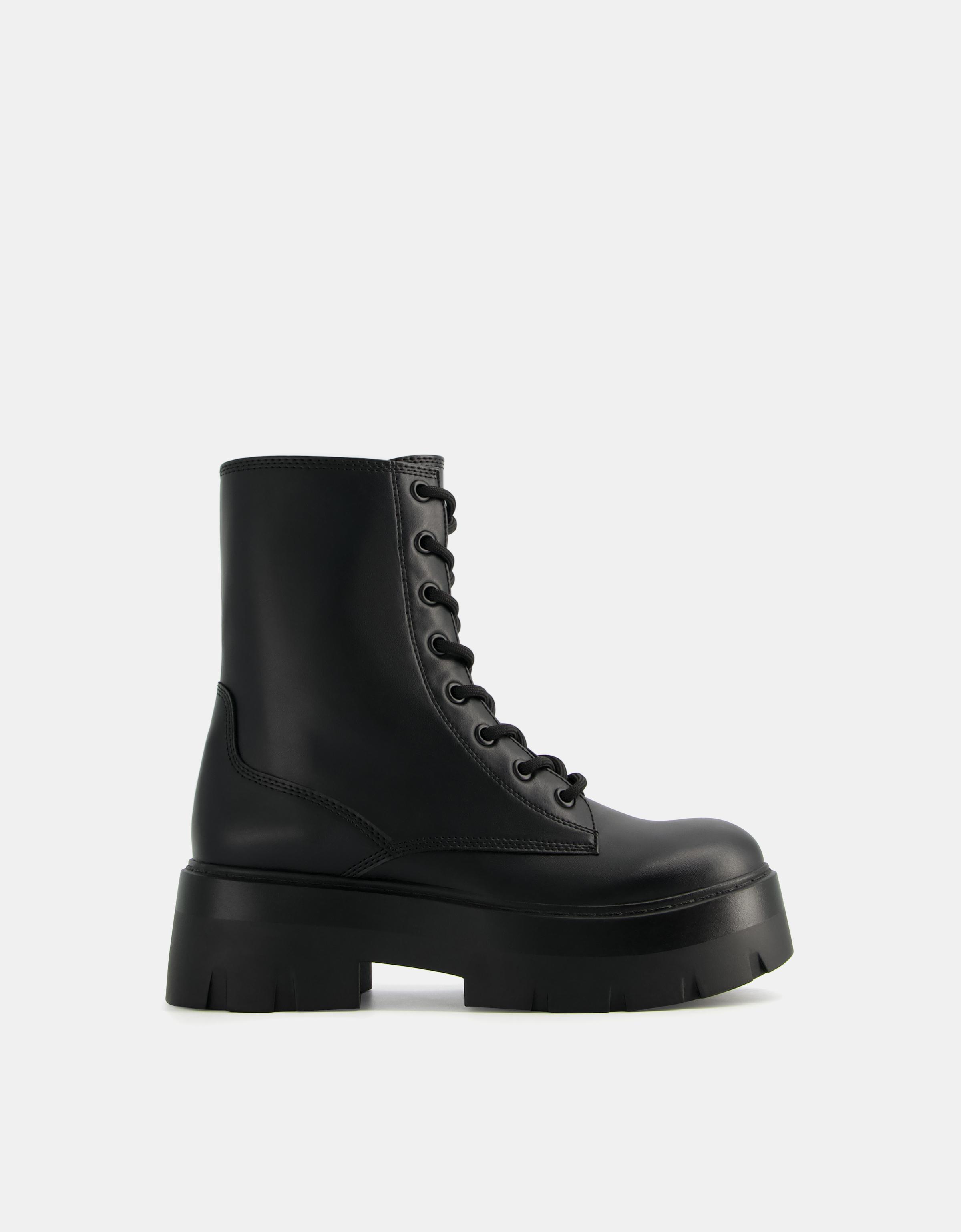 Botas retailer negras bershka mujer