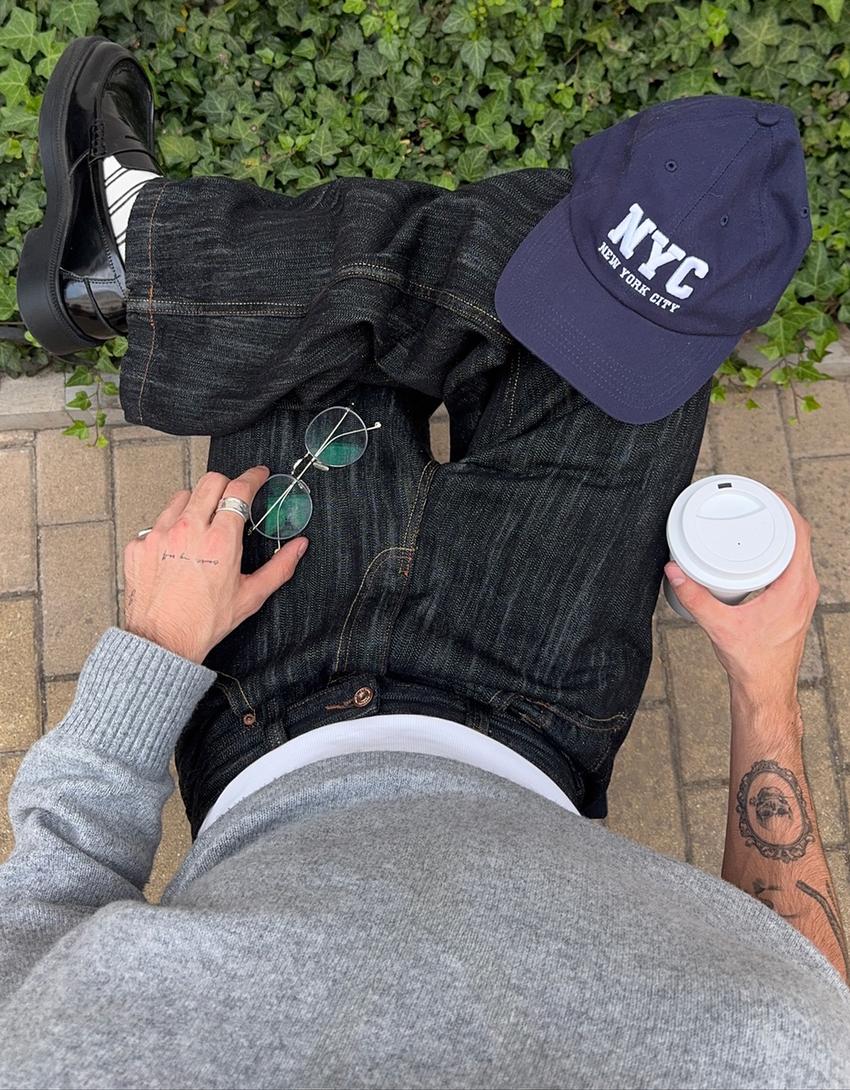 Super baggy jeans-Black