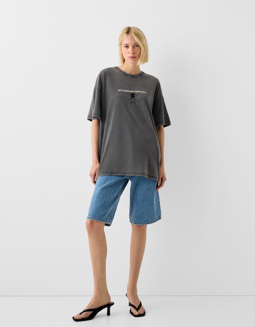 My Chemical Romance short sleeve T-shirt-Grey-3