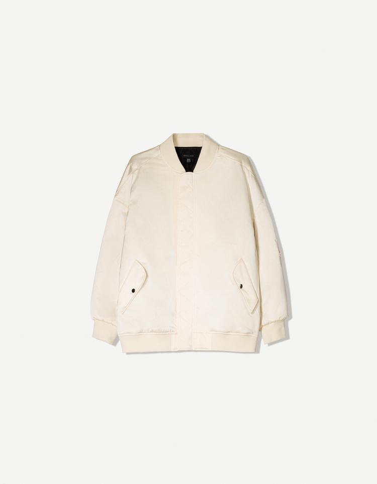 Oversized bomber jacket