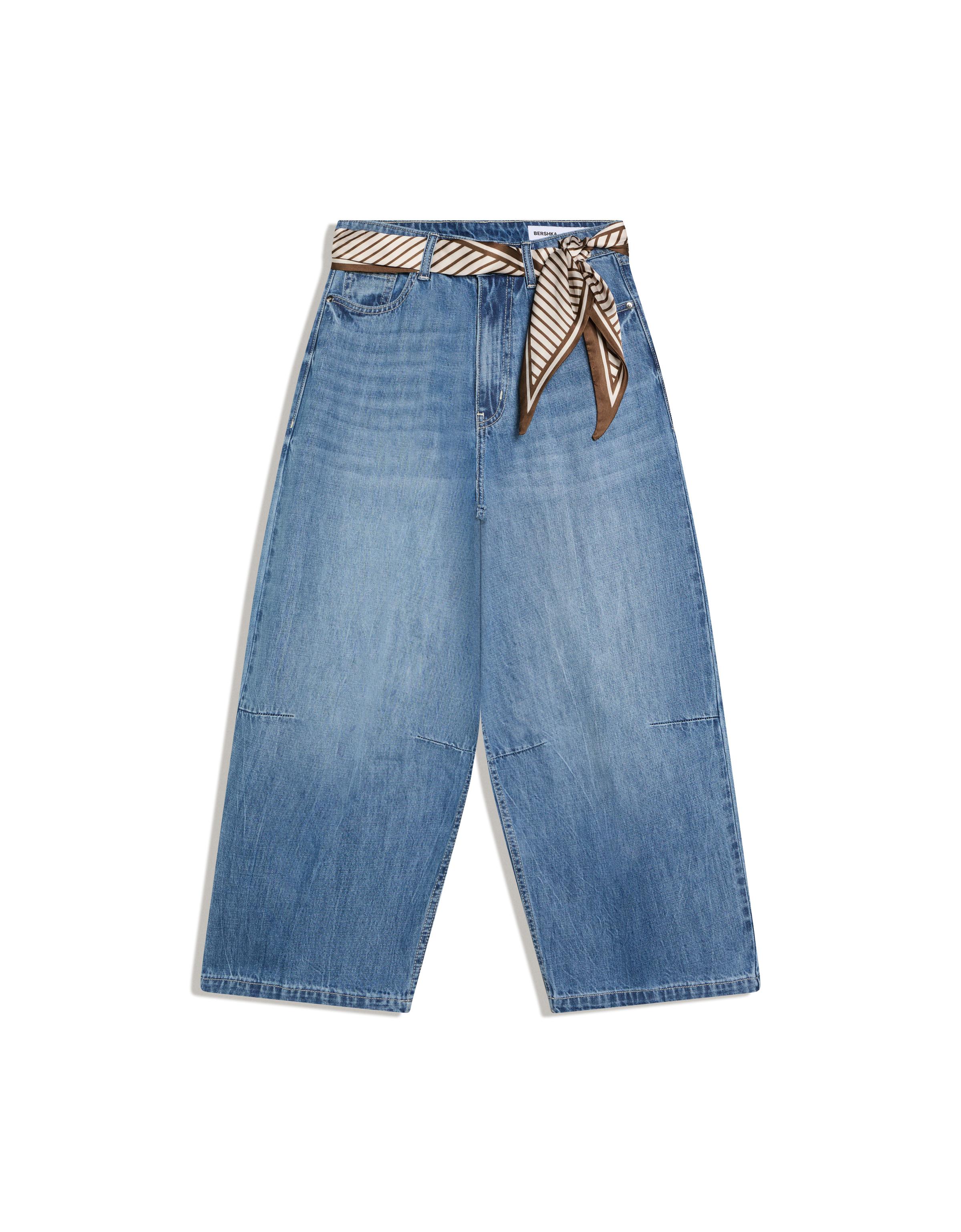 Crop barrel fit jean - Görsel 4