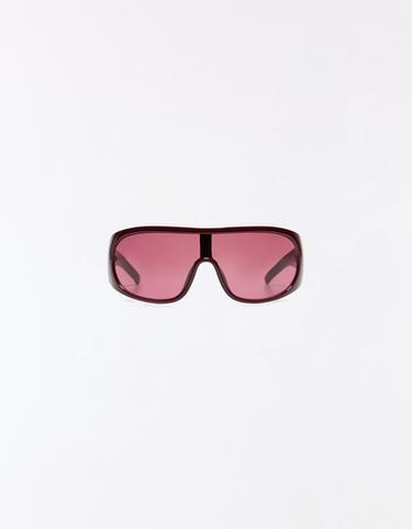 Plastic sunglasses — Burgundy 1
