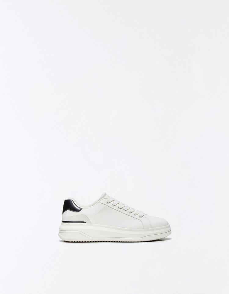 Chunky sole trainers — WHITE