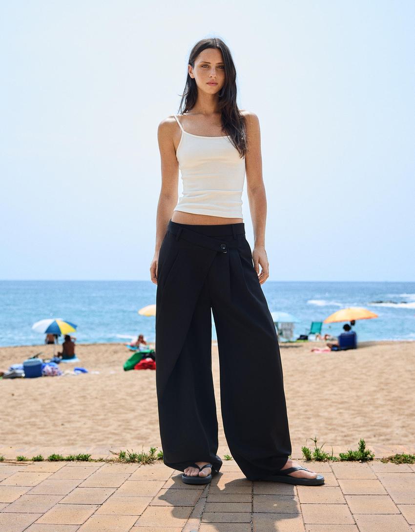 Strappy top-Off white-0