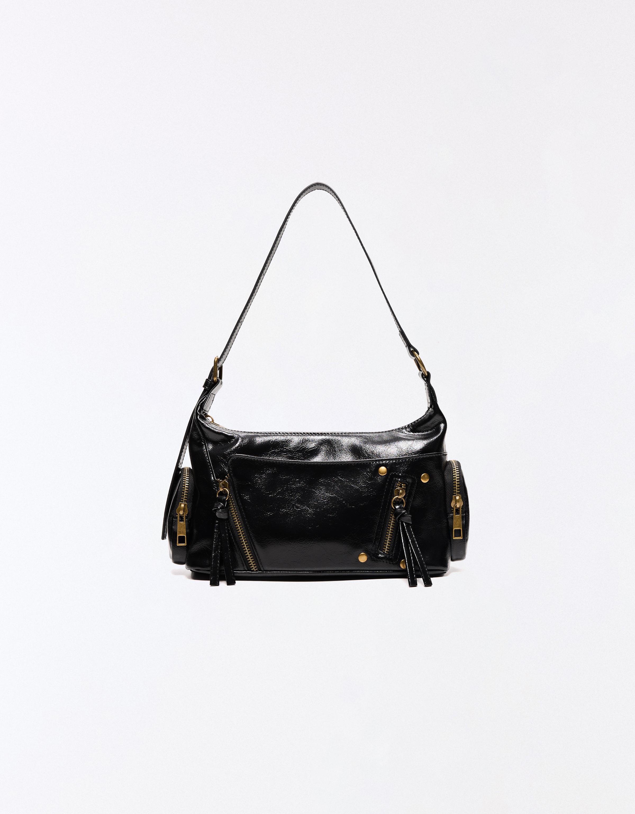 Mini zip bag — Black