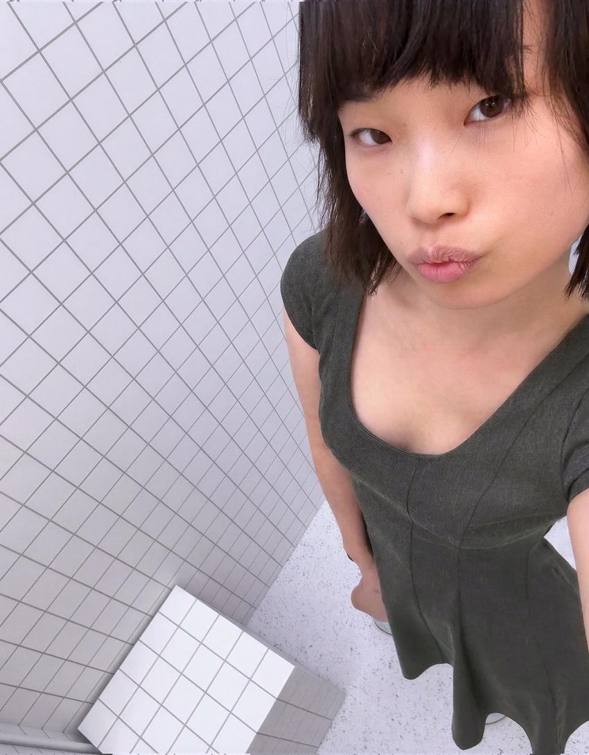 Mini-Kleid aus Bengaline mit schwingendem Rock-Grau