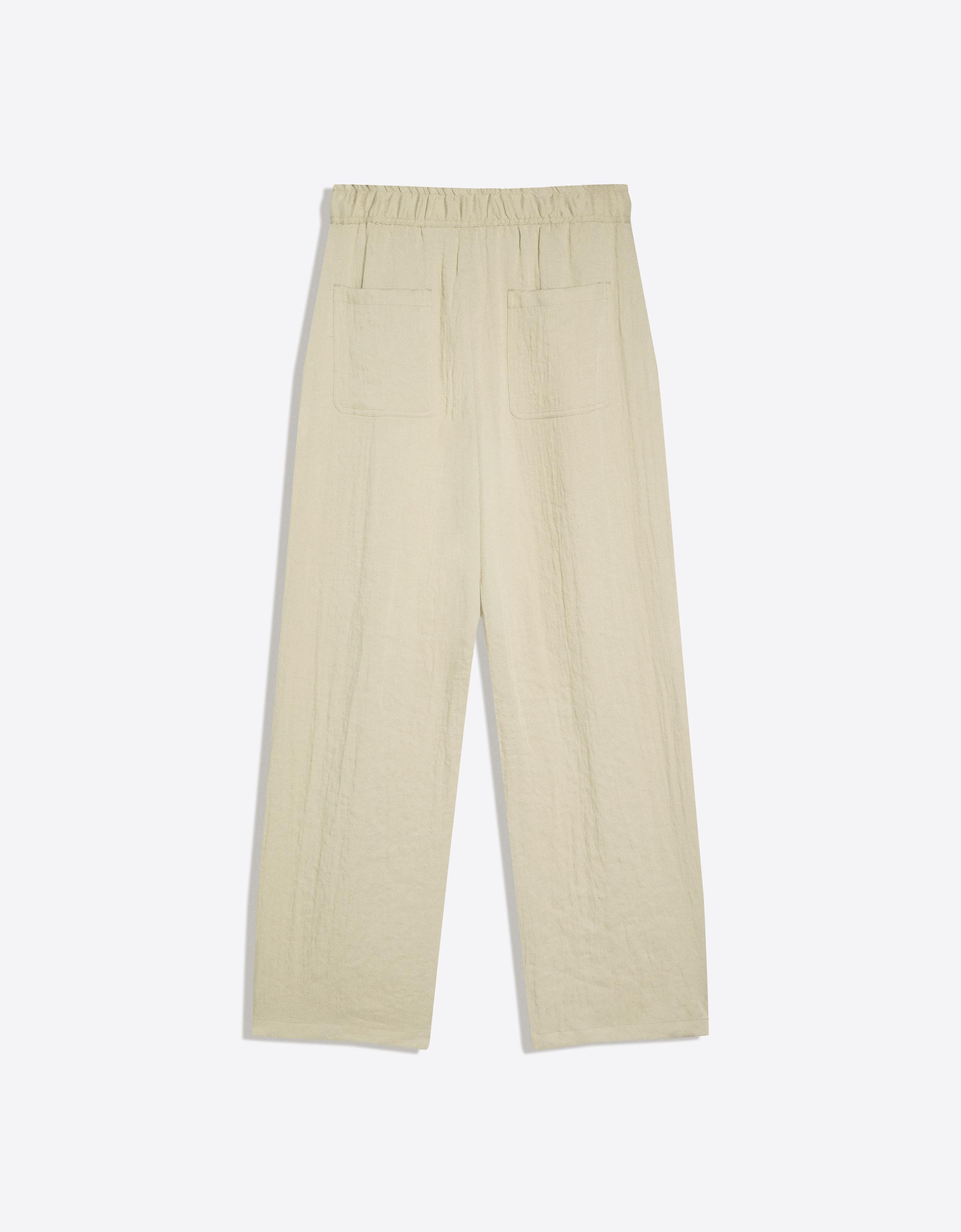 Rustic baggy trousers — Green
