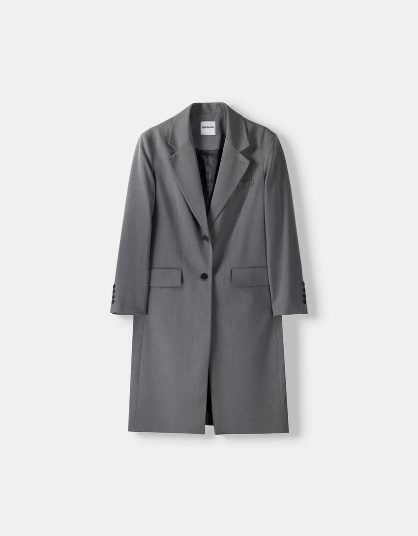 Long coat-Grey-5
