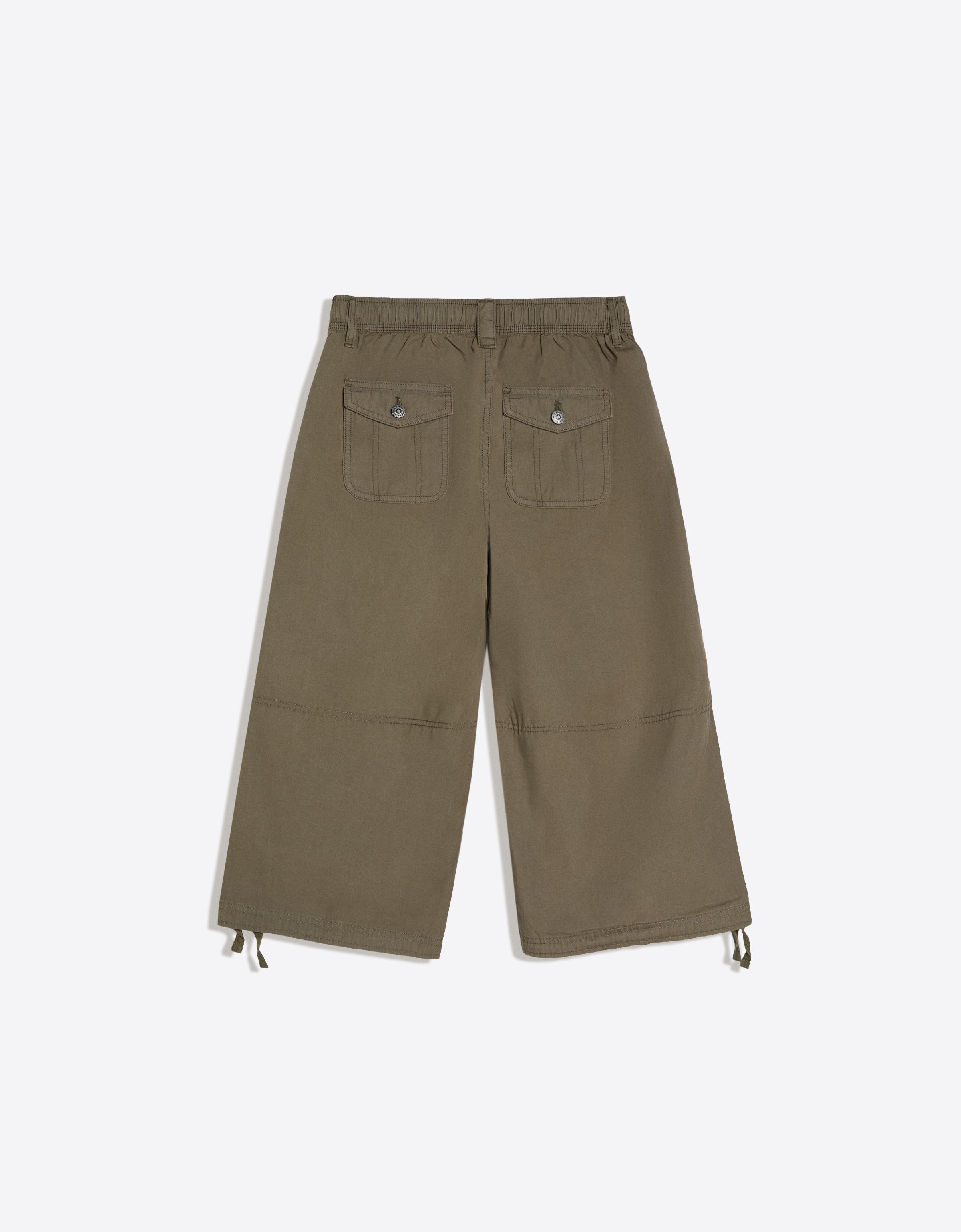 Bershka Kapri pantolon görsel 4