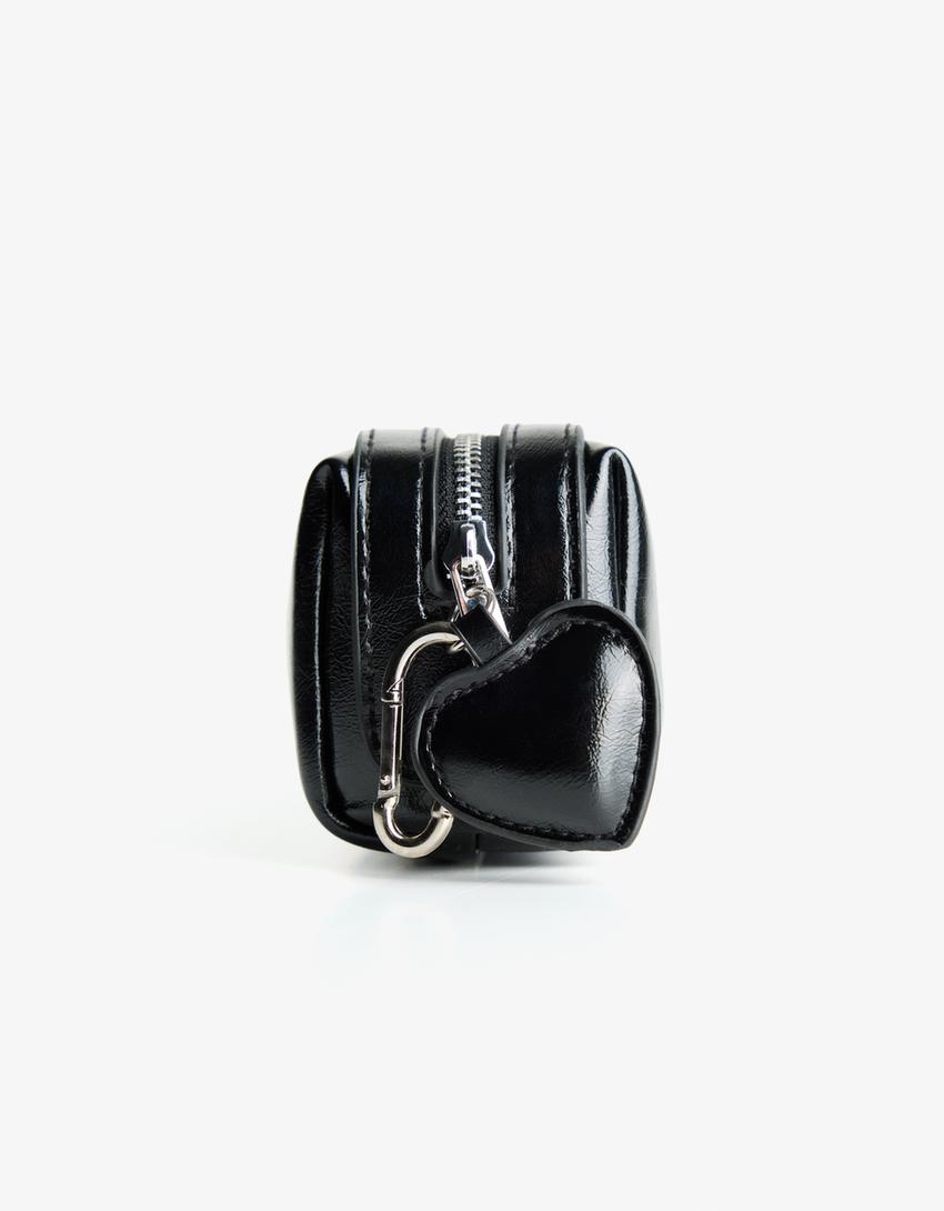 Etui van imitatieleer-Zwart