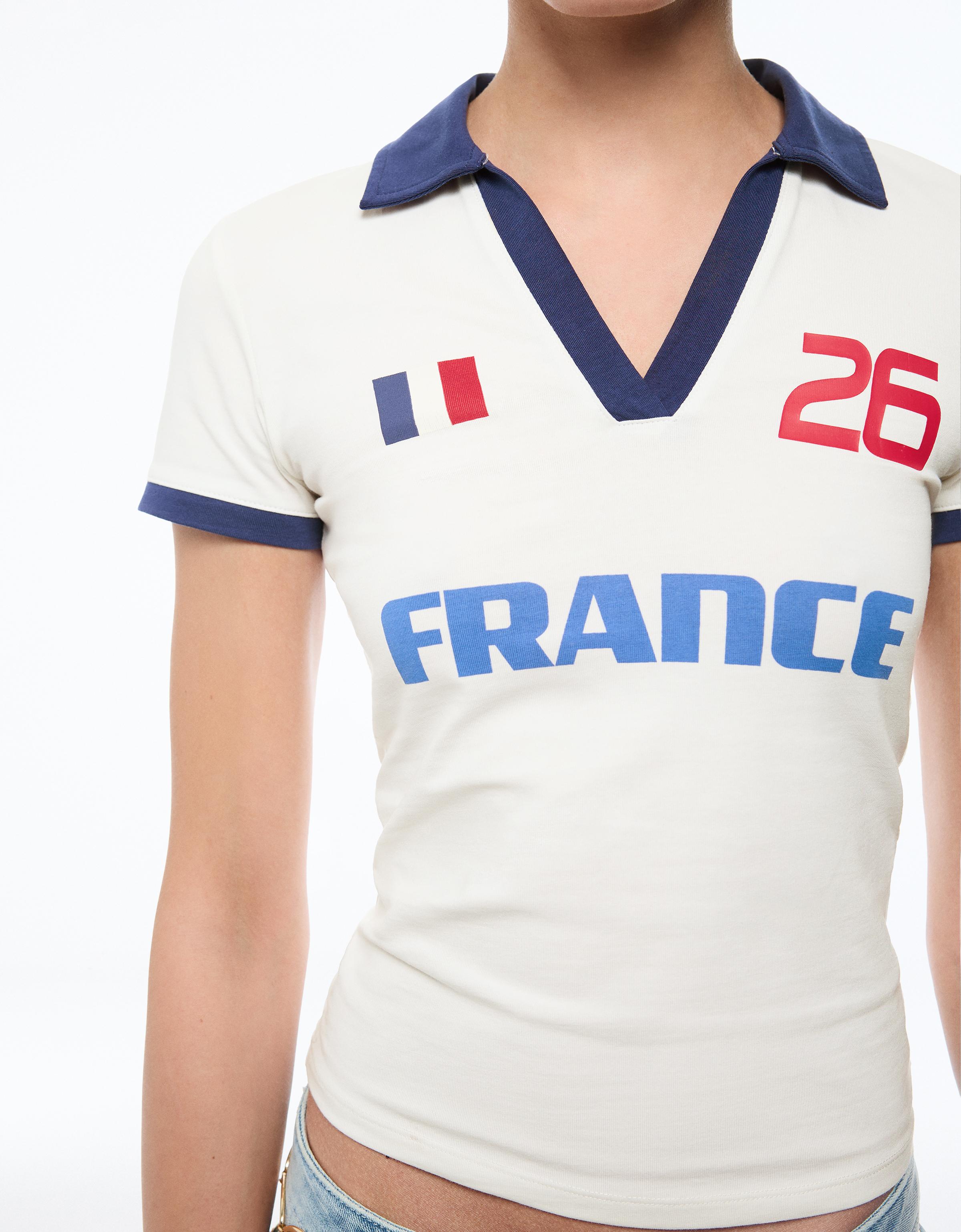 Fitted France FIFA WORLD CUP™ polo shirt — Off white