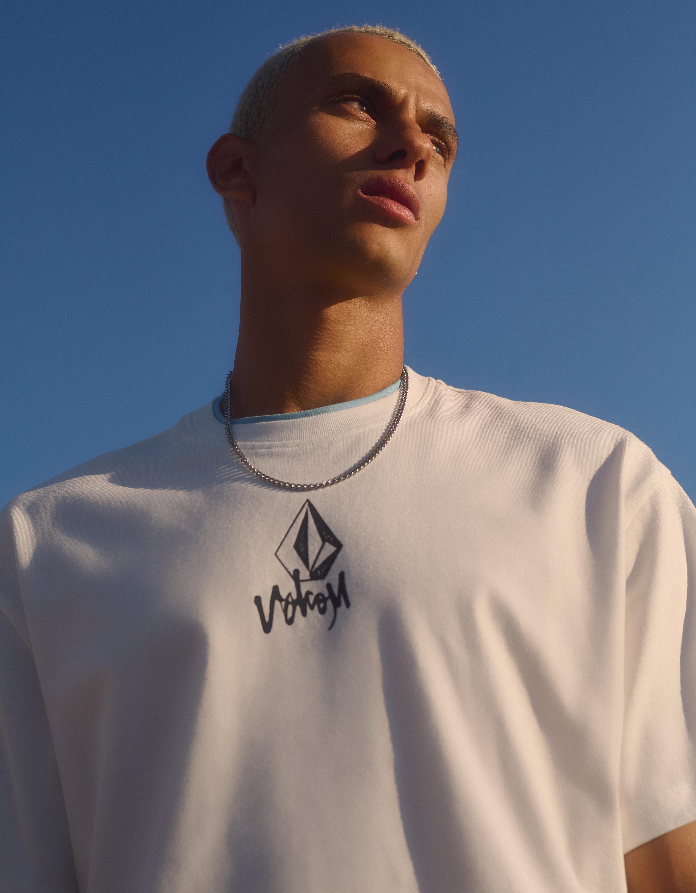 VOLCOM relaxed fit T-shirt — White