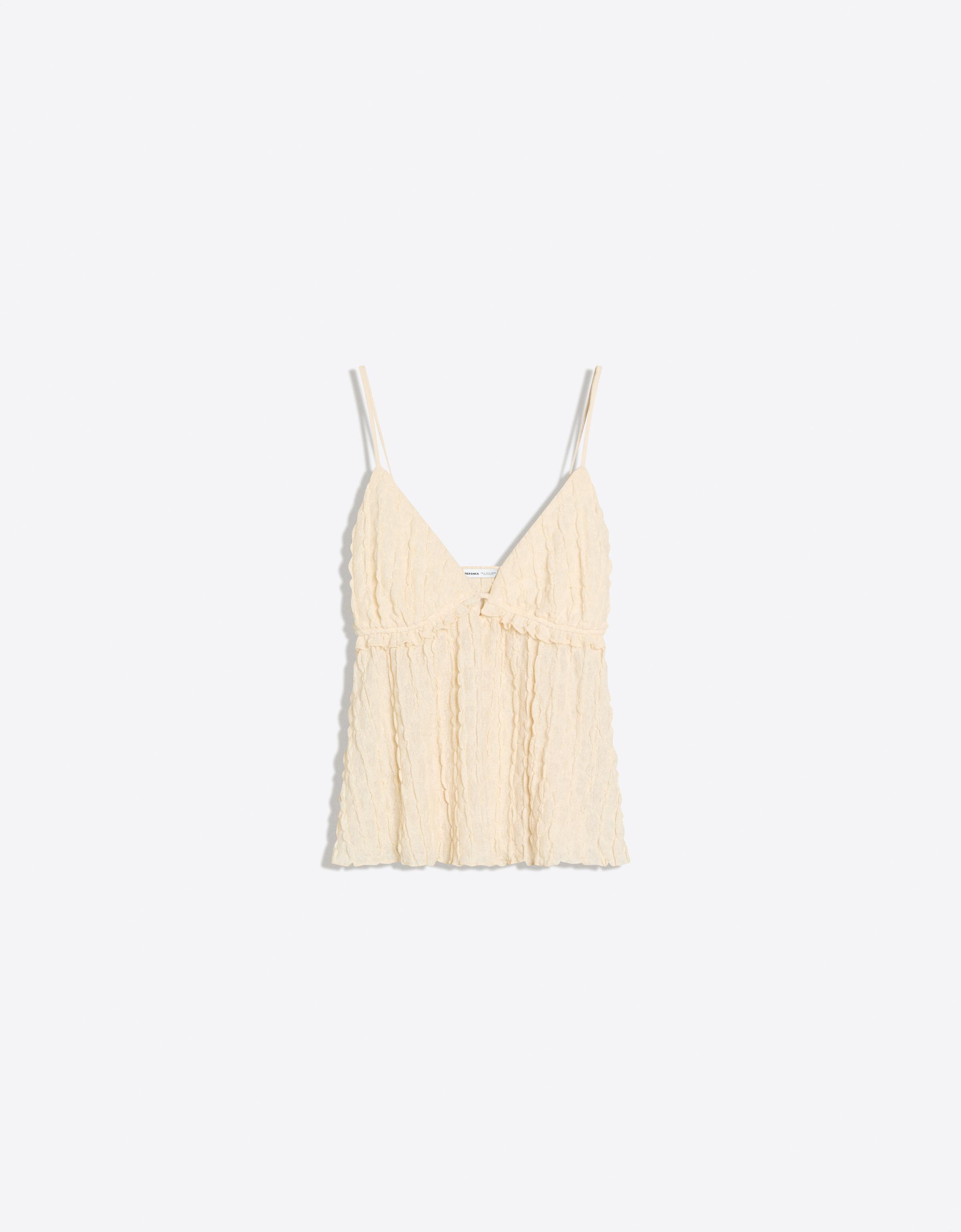 Fırfırlı rustik top - Görsel 19