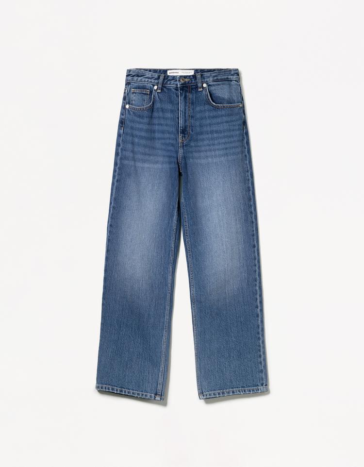 High-rise comfort mom jeans