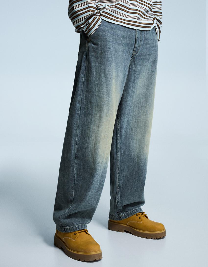 Jeans skater-Azul lavado